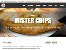 Tablet Screenshot of misterchipswhitby.co.uk